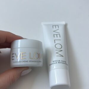 Evelom Rescue mask and cleanser! Brand new!